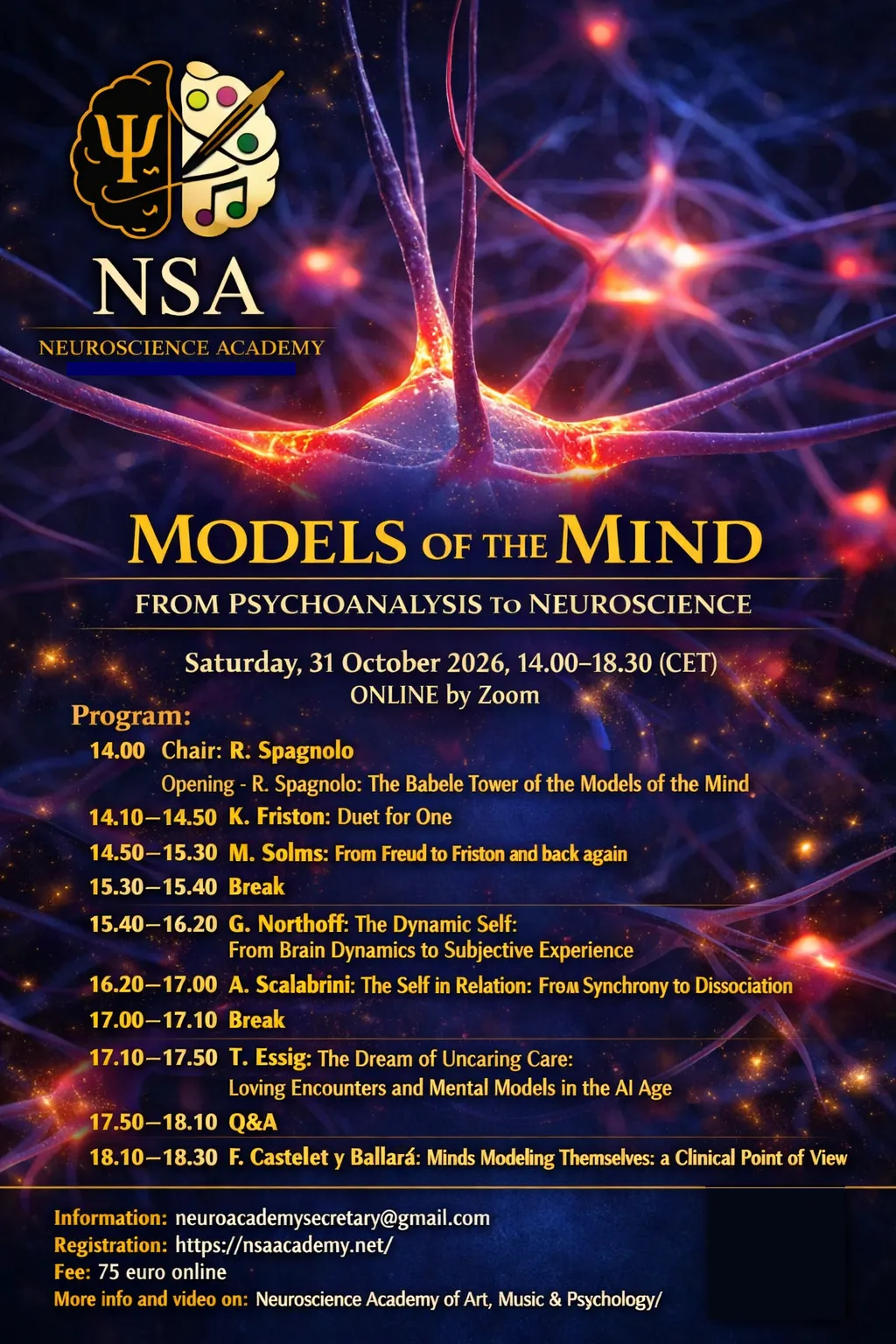 MODELS OF THE MIND FROM PSYCHOANALYSIS TO NEUROSCIENCE